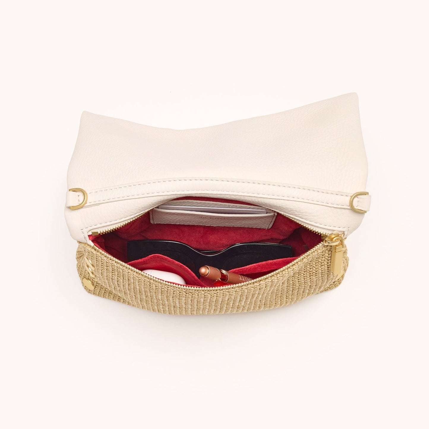 VIP Med-Calla Lilly Wht/Raffia