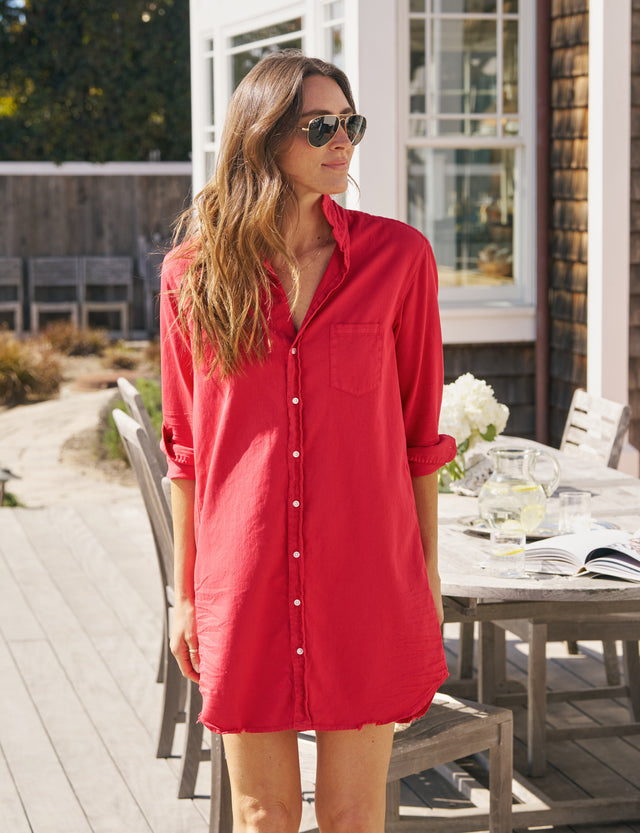 Mary Denim Shirtdress