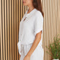 Cotton Gauze Tie Top