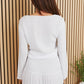 Gauze Tie Cardigan