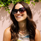 Cabana Polarized Sun - Cherry/Blush