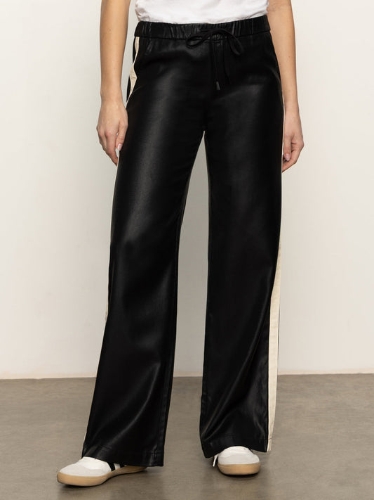 Coated Twill Track Pant