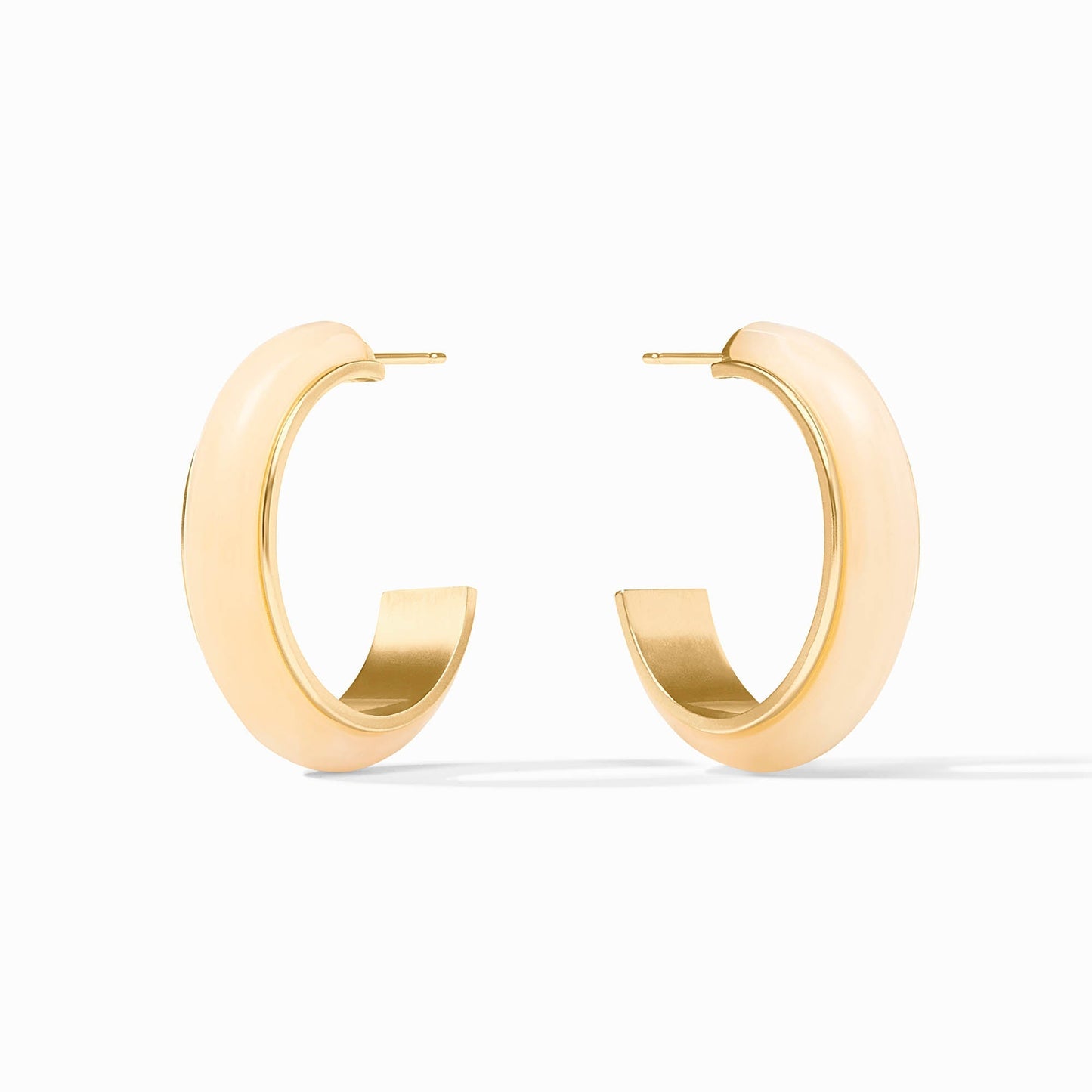 Carnaby Hoop Medium-Ivory
