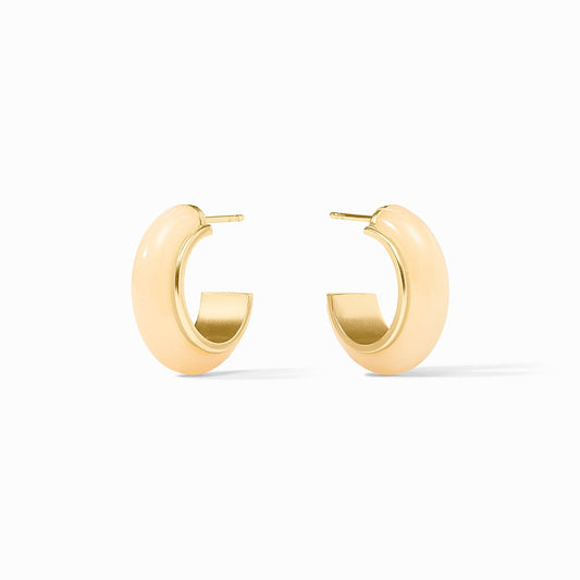Carnaby Hoop Small-Ivory