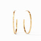 Crescent Stone Hoop XLarge