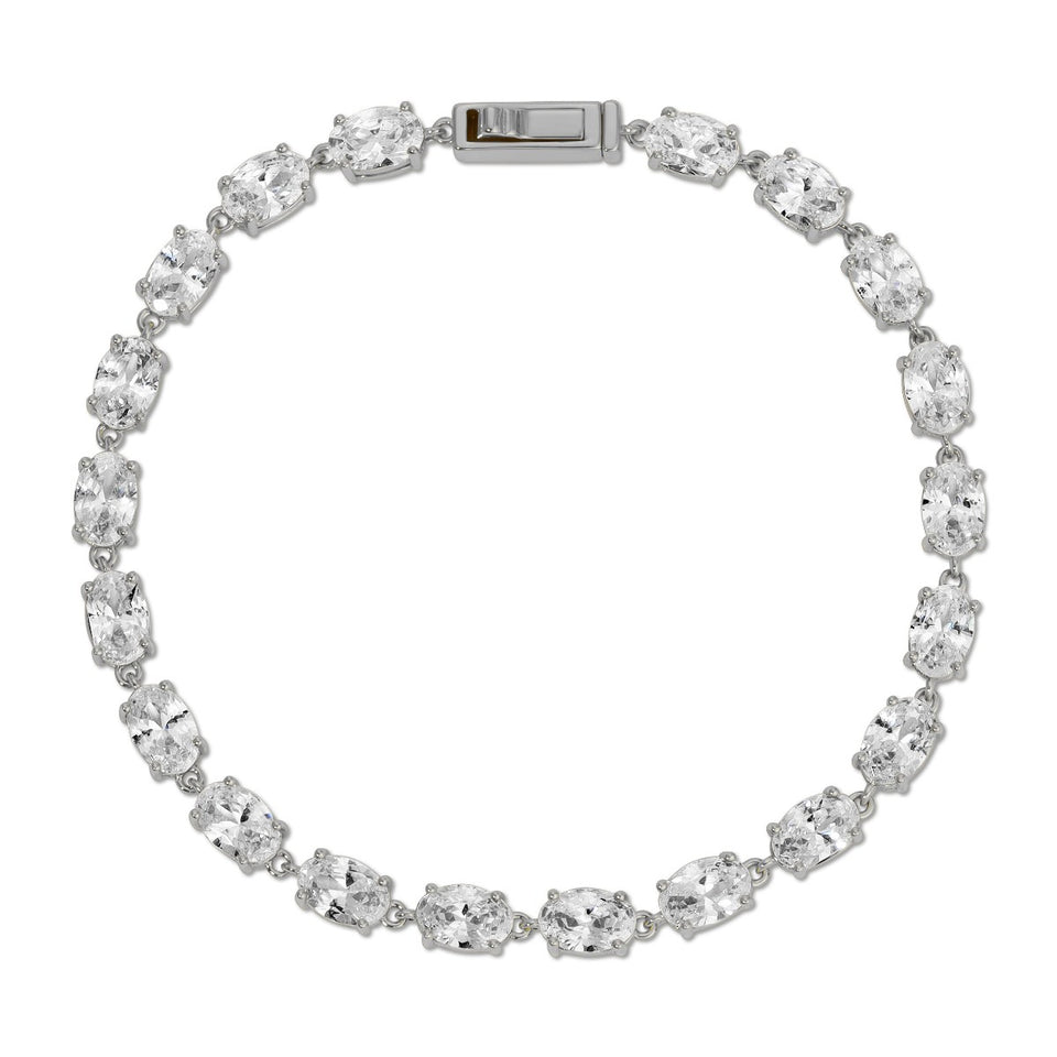 Oval Tennis Bracelet