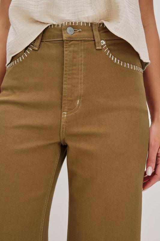 Getty Crop Safari Embrodered