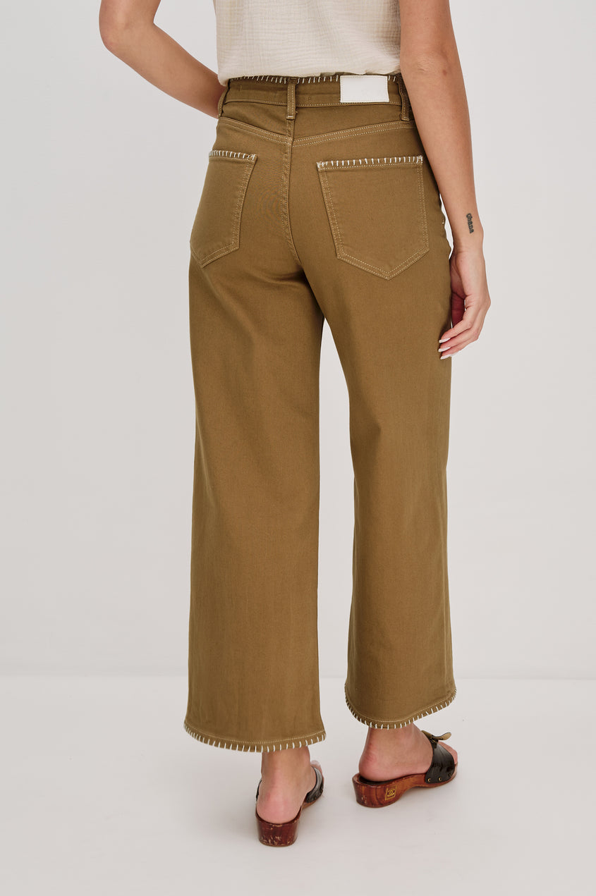 Getty Crop Safari Embrodered