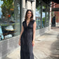 Go Crinkle Cut Twist Dress