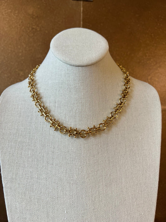 Mid Century Link Necklace