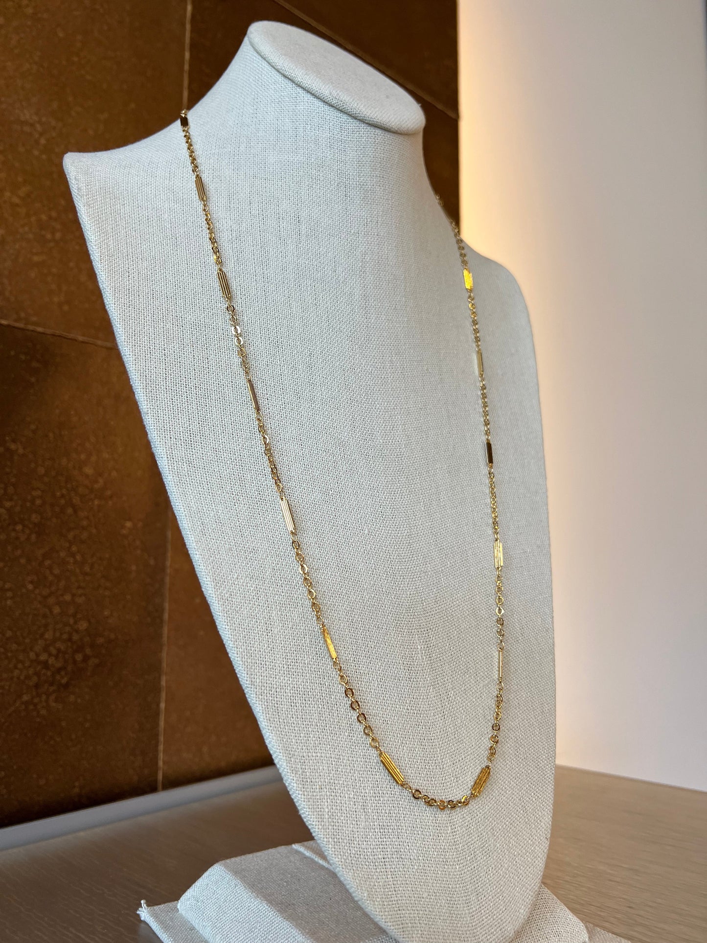 Bar & Chain Necklace