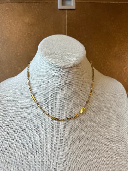 Bar & Chain Necklace