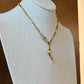Swoosh Pendant Necklace