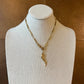 Swoosh Pendant Necklace