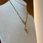 Swoosh Pendant Necklace