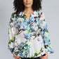 Ink Flower Cotton Voile Shirt