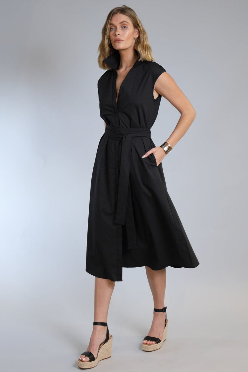 Belted Shirt Dress