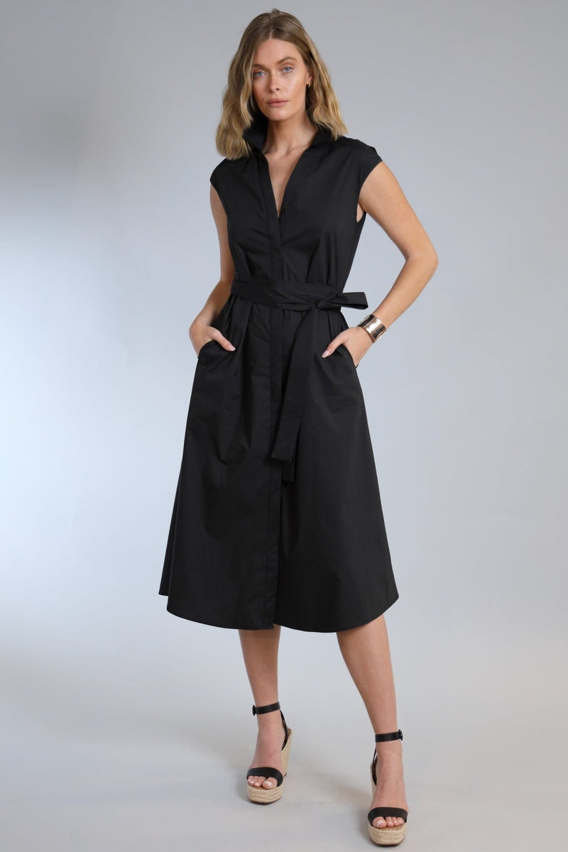 Belted Shirt Dress