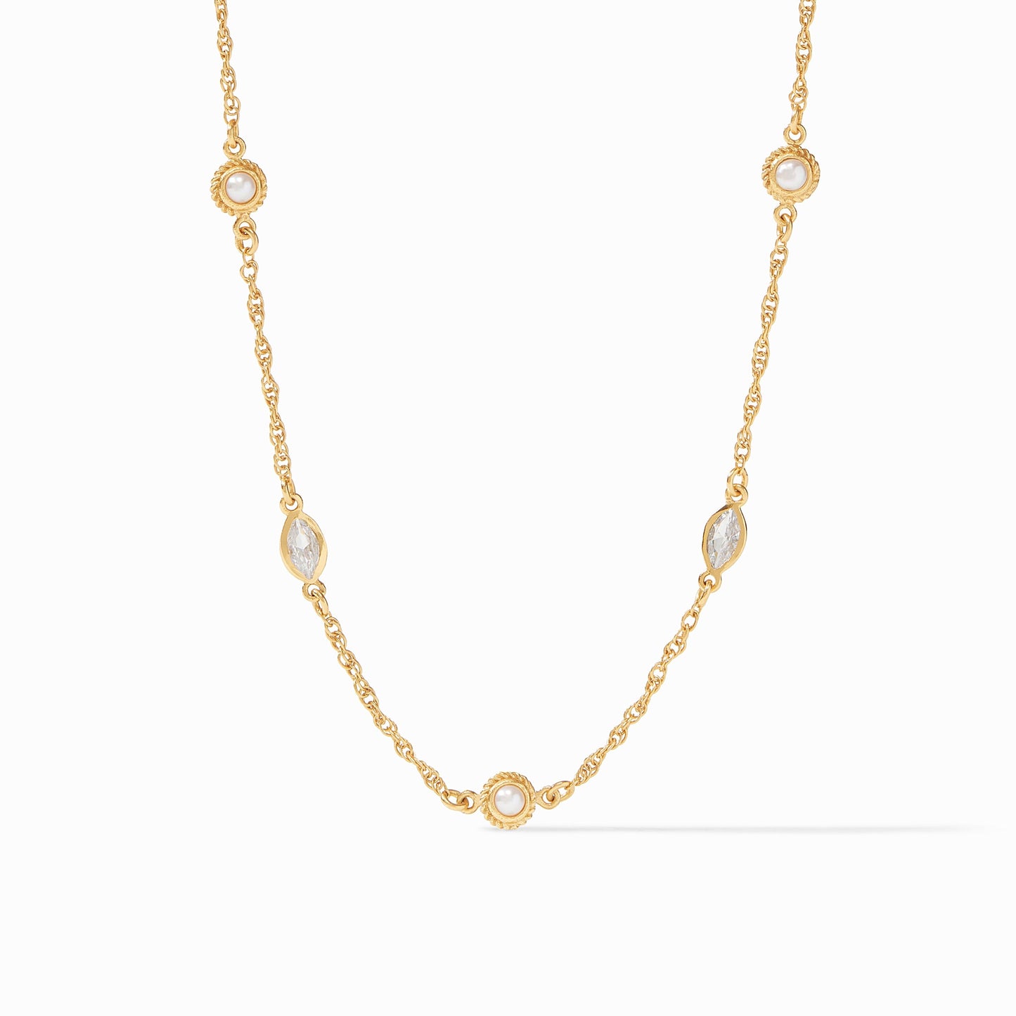 Monaco Delicate Station Necklace
