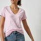 V-neck Short Sleeve Tee