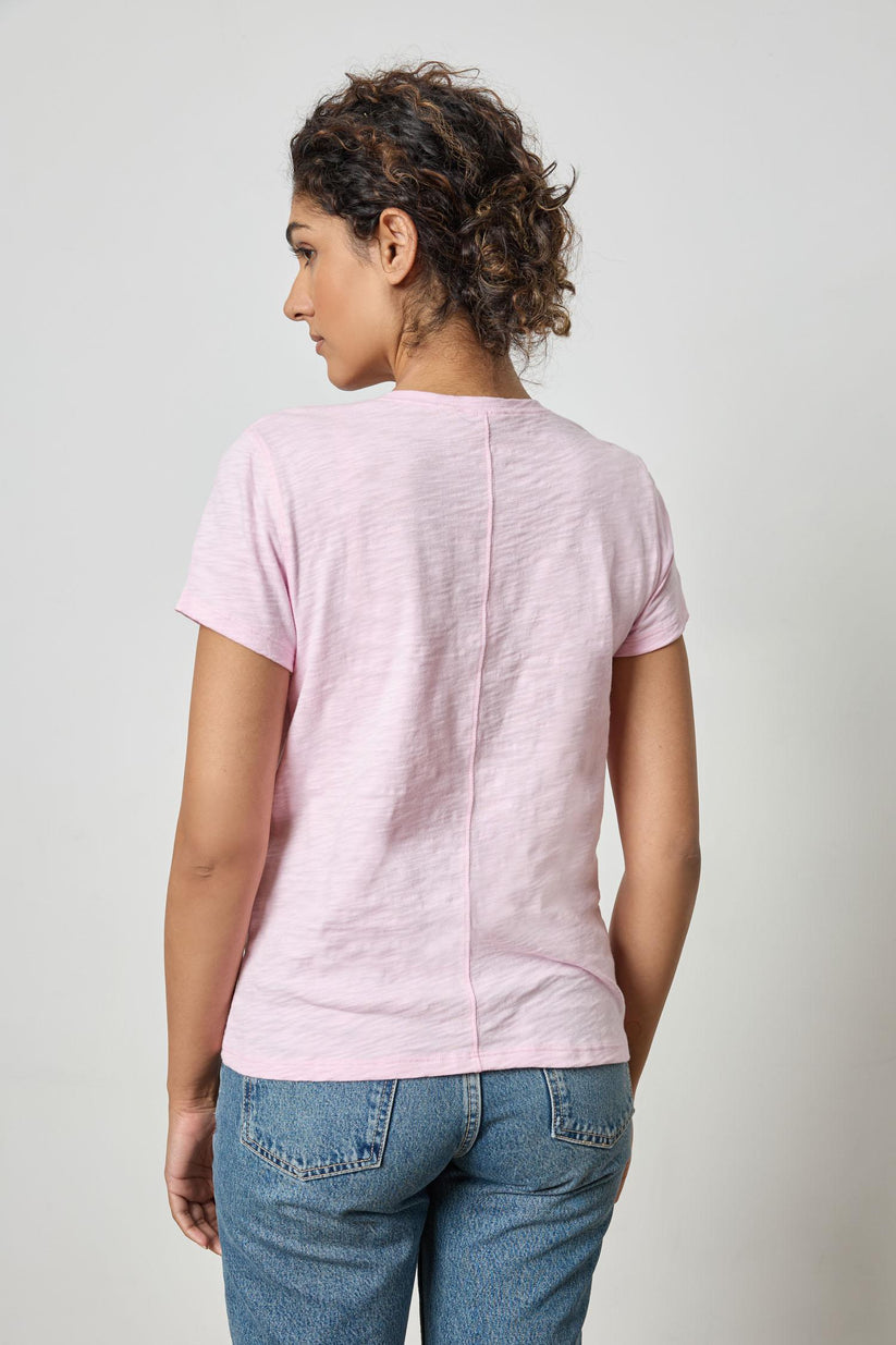 V-neck Short Sleeve Tee