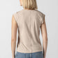 Shirred Shoulder Tee