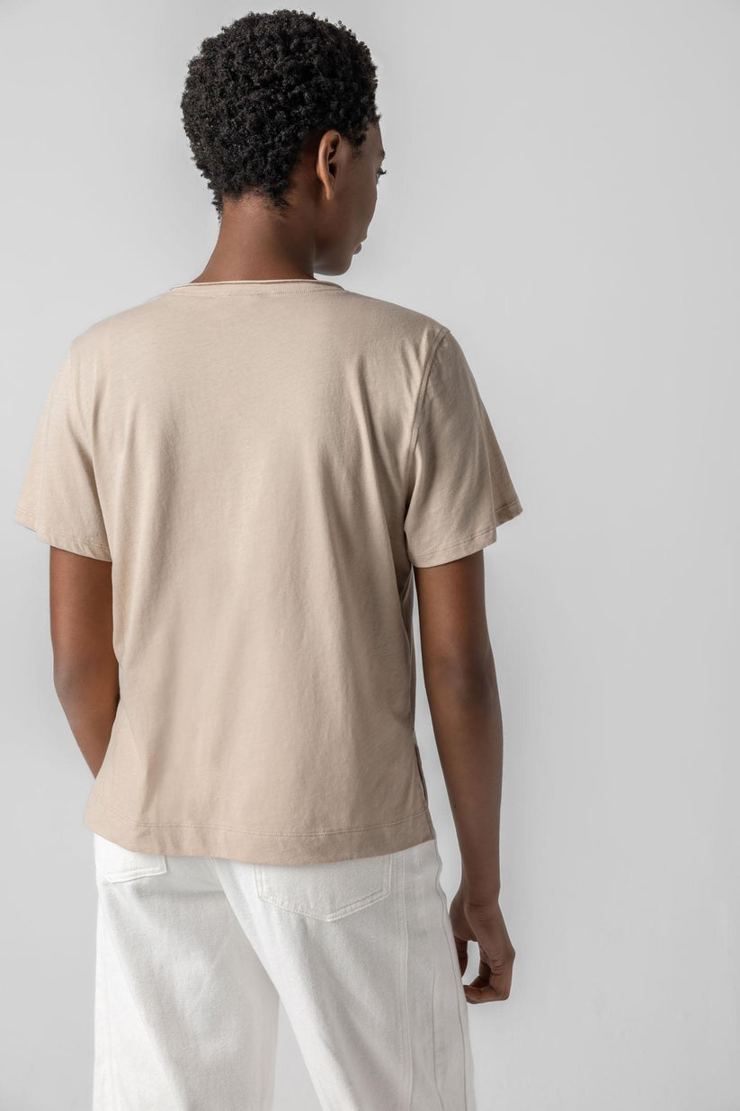 Easy Short Sleeve V-neck
