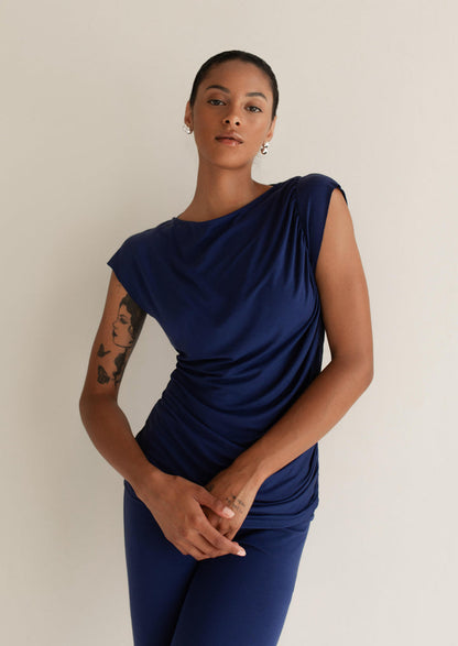 Greta Rouched Tee