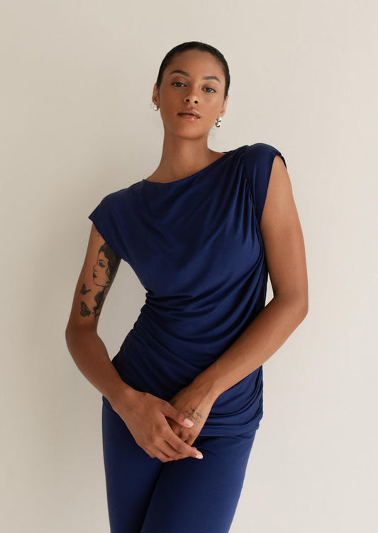 Greta Rouched Tee