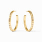 Rainbow Hoop Large-Champagne