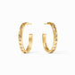 Rainbow Hoop Medium-Champagne
