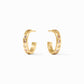 Rainbow Hoop Small-Champagne
