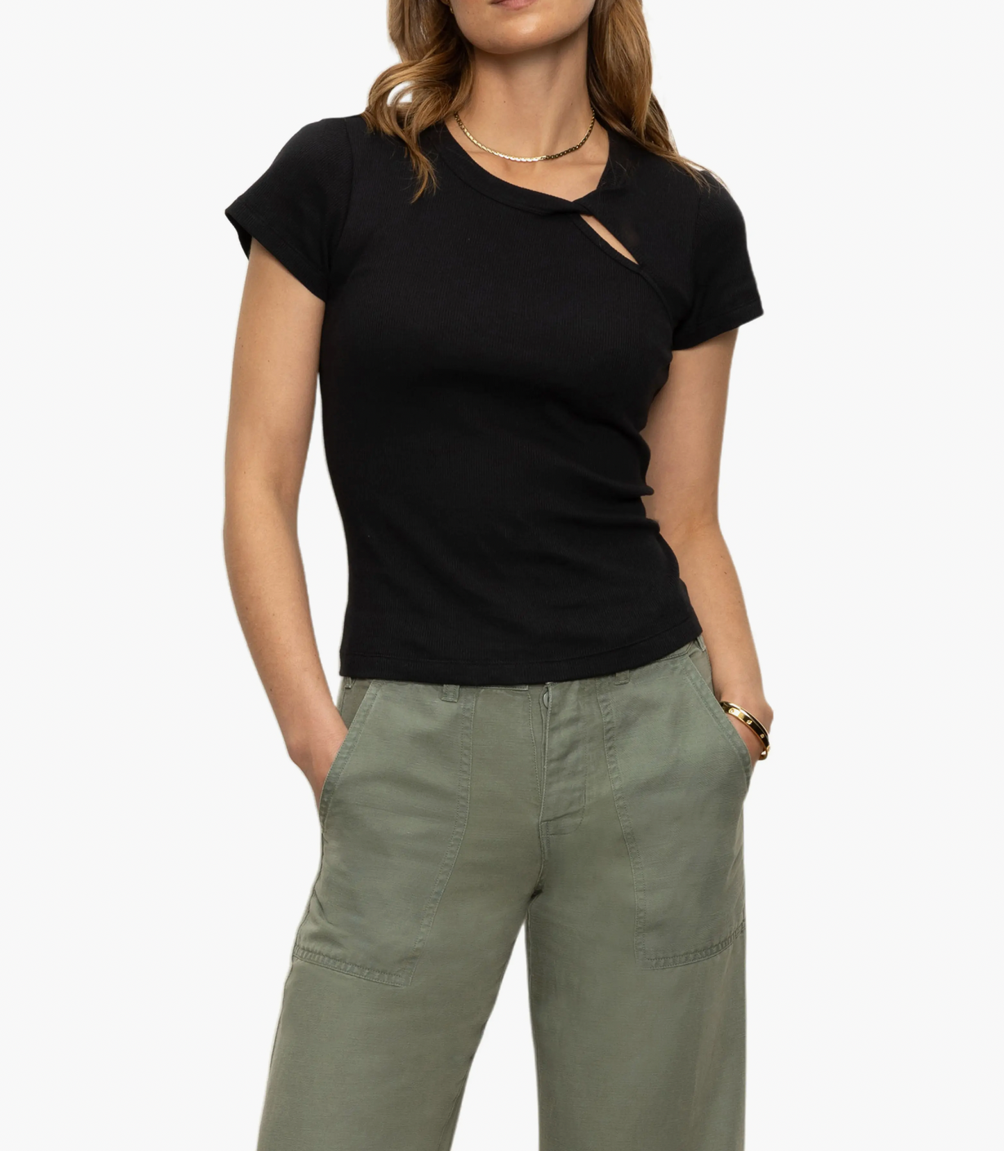 Cut Out T-Shirt