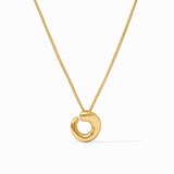 Solara Spiral Delicate Necklace