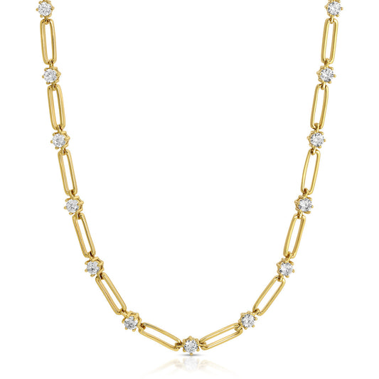 Sparkle Link Necklace