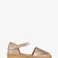 Montserrat Metallic Leather Espadrille